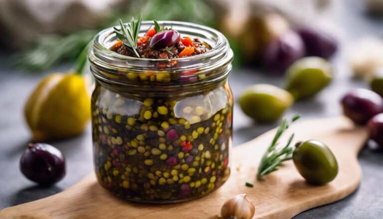 Sous Vide Garlic-Infused Olive Tapenade