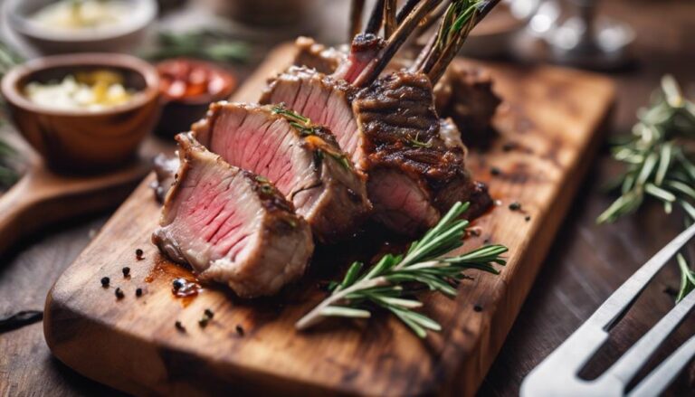 Sous Vide Rack of Lamb With Rosemary