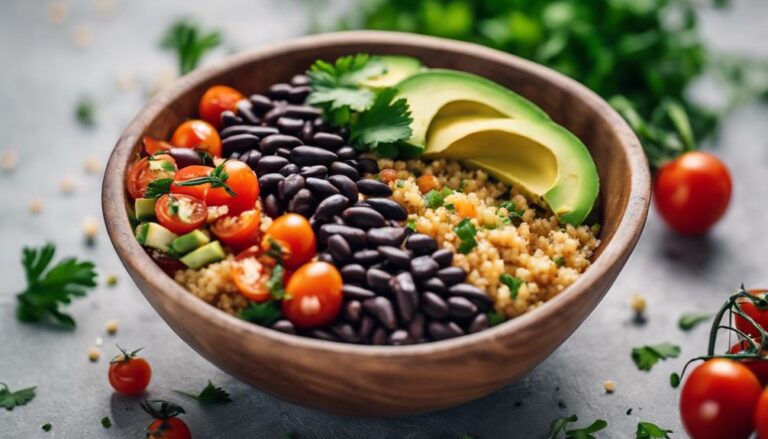 Sous Vide Quinoa and Black Bean Salad