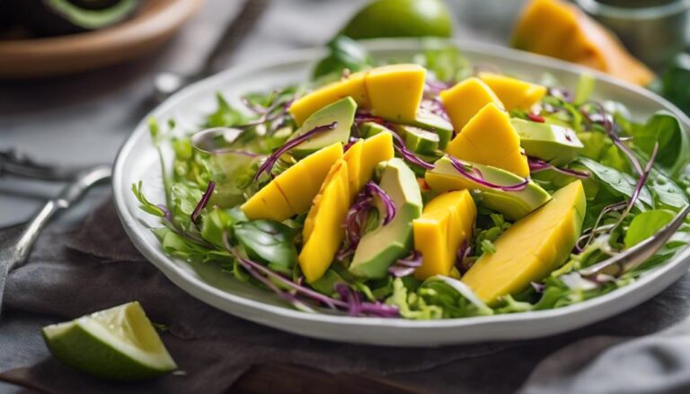 Sous Vide Avocado and Mango Salad