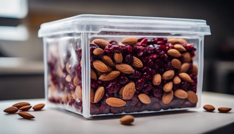 Sous Vide Almonds and Cranberries