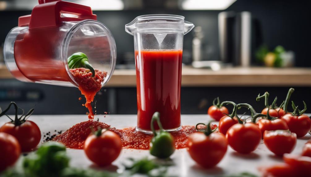 sous vide tomato juice