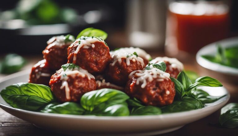 Sous Vide Turkey Meatballs With Low-Carb Marinara