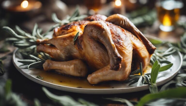 Sous Vide Turkey Legs With Sage Butter