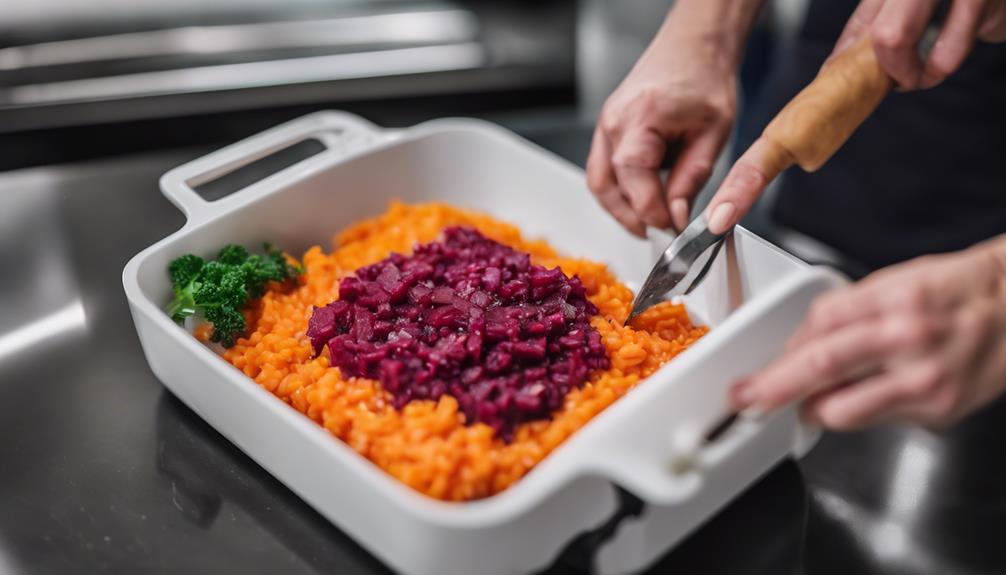 sous vide veggie risotto