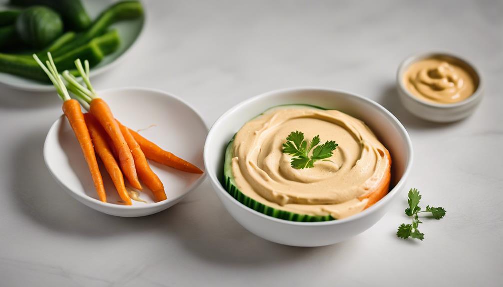 sous vide veggie snack