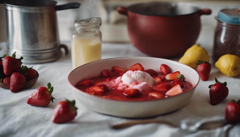 strawberry compote recipe origins