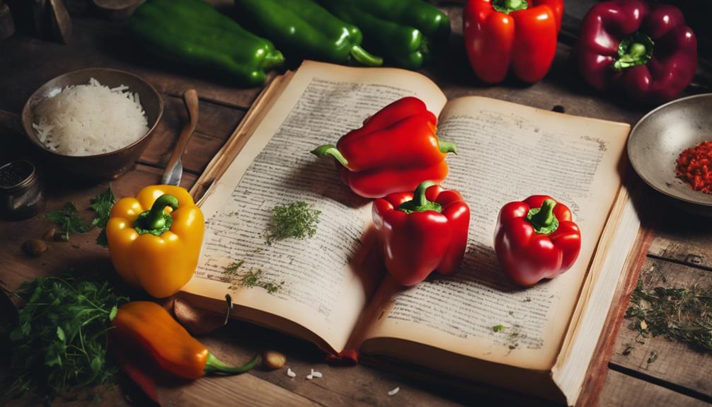 stuffed peppers recipe history