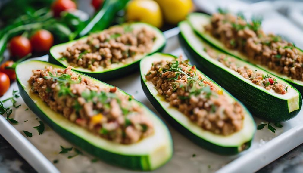 stuffed zucchini recipe tips