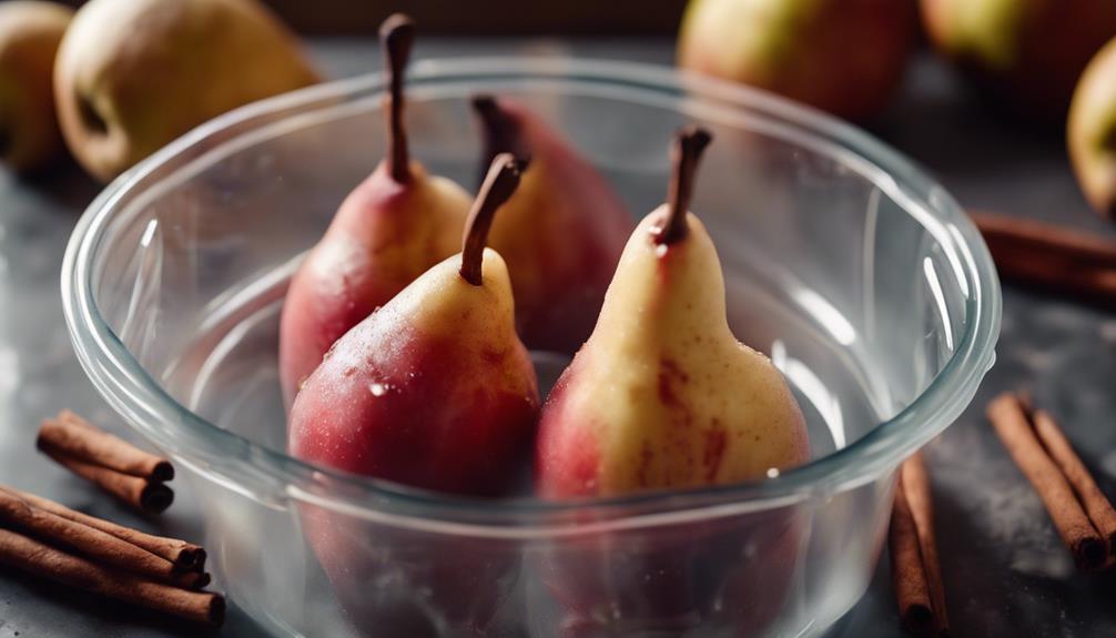 sumptuous pear desserts list