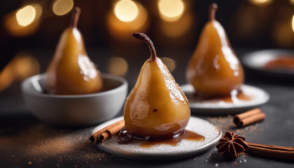 sweet and flavorful pears