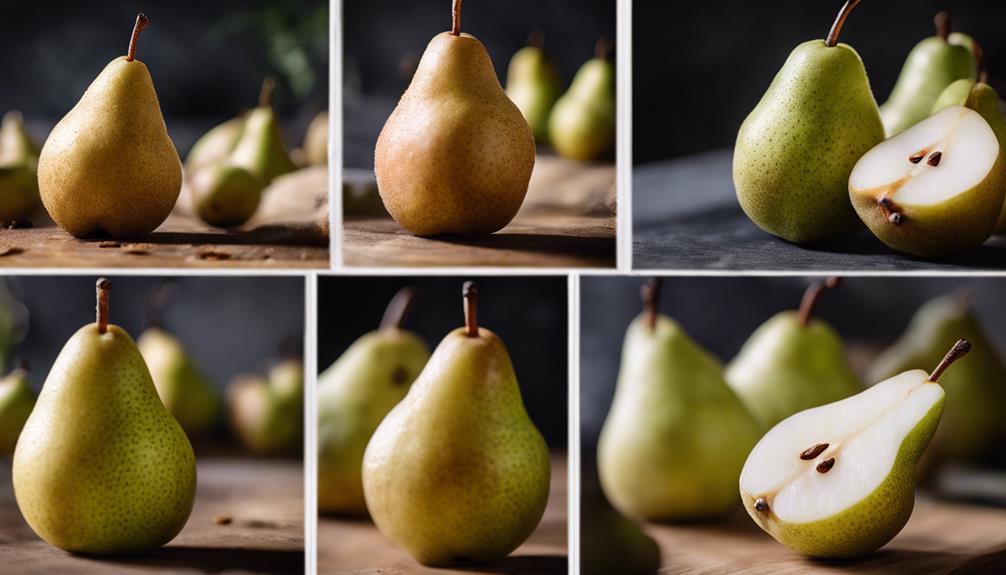 sweet and juicy pears