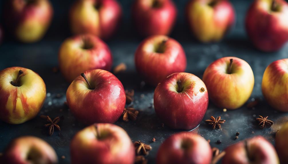 sweet and tangy apples