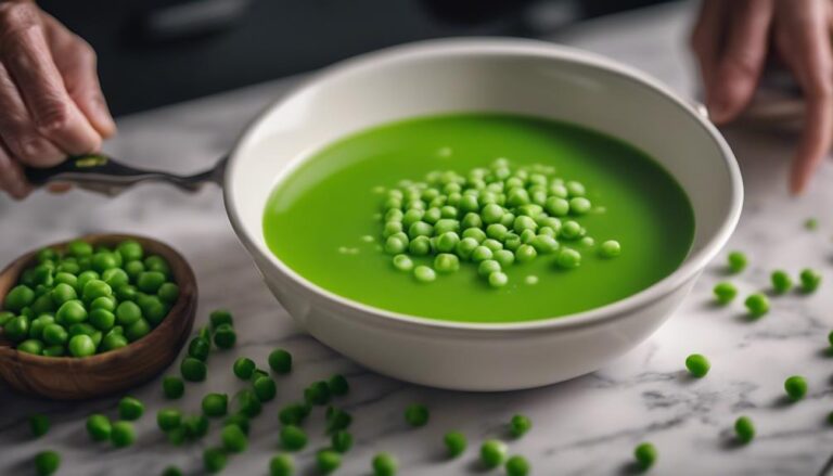 Sous Vide Sweet Pea Soup