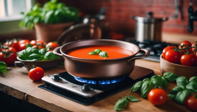 Fresh Tomato and Basil Soup