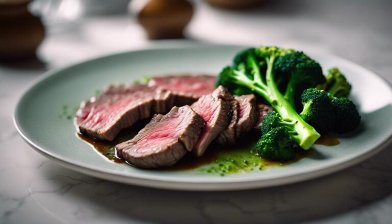 Sous Vide Beef and Broccoli