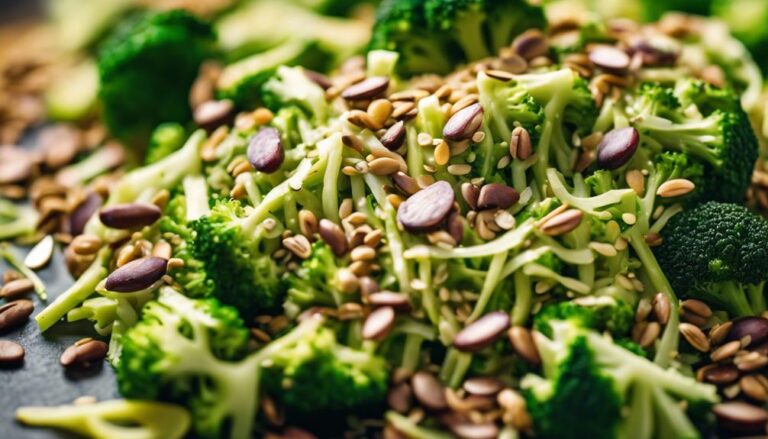 Sous Vide Broccoli Slaw With Sunflower Seeds