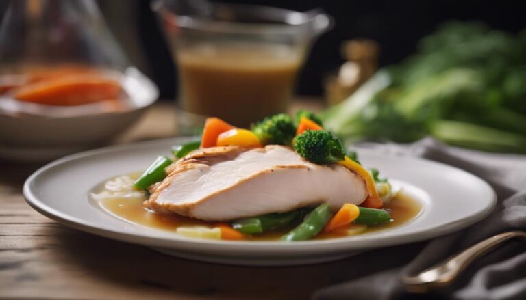 Sous Vide Chicken and Vegetable Broth