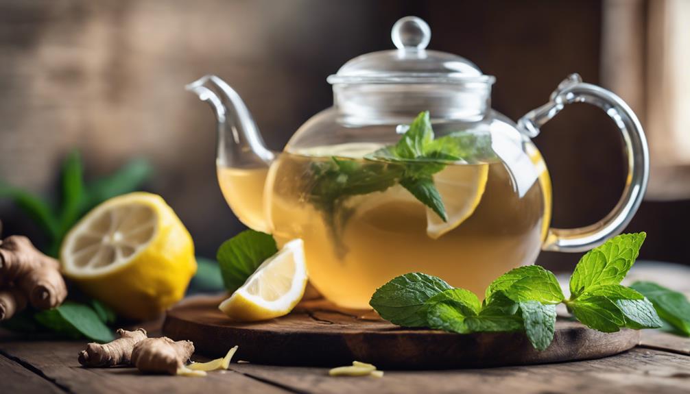 tender ginger lemon infusion