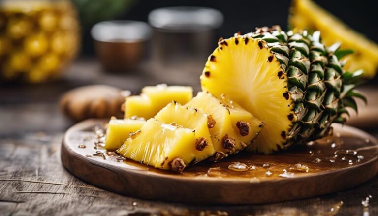 Sous Vide Pineapple With Honey and Ginger