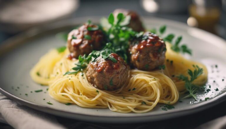 Sous Vide Turkey Meatballs With Spaghetti Squash