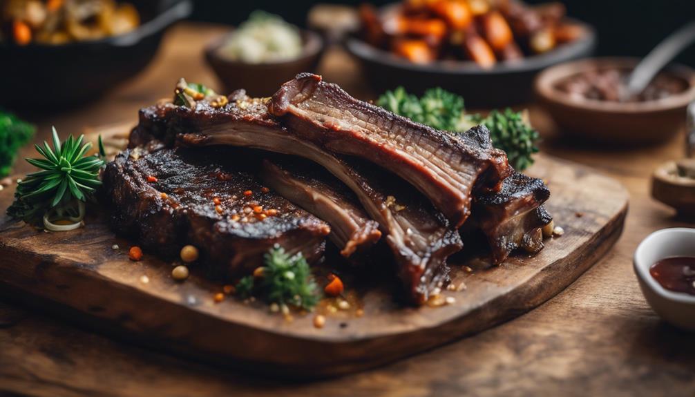 tender wild boar ribs