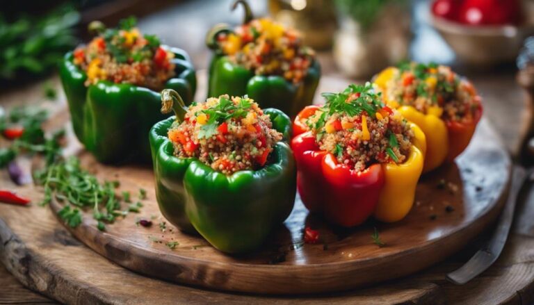 Sous Vide Turkey and Quinoa Stuffed Peppers