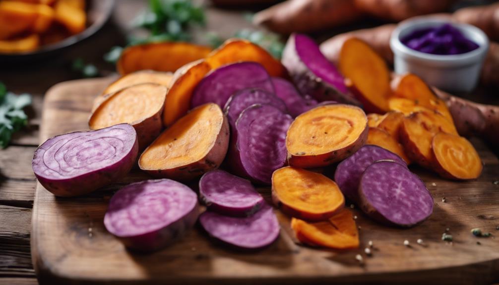 varieties of sweet potatoes