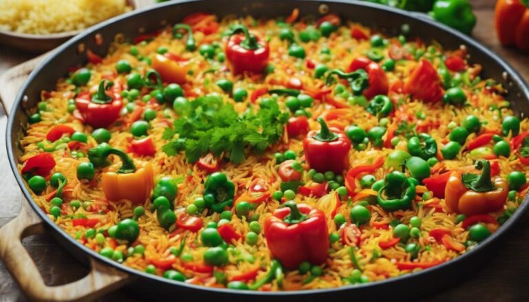 Peaceful Paella: Vegetable Paella With Saffron