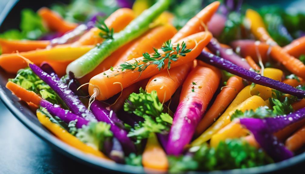 vibrant vegetable dish mix