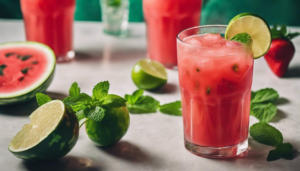 watermelon salad with feta