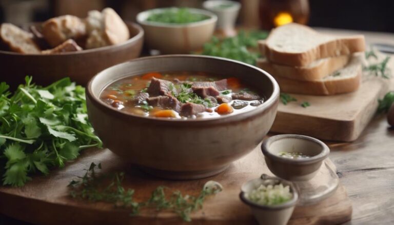 Balanced Beef and Barley Soup