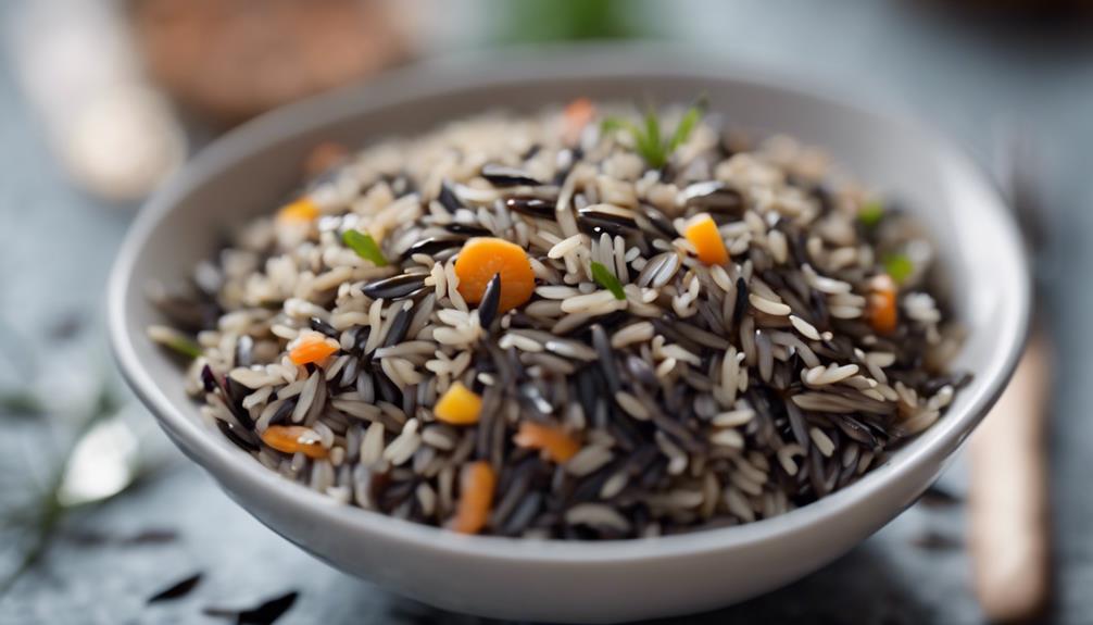 wild rice s chewy texture
