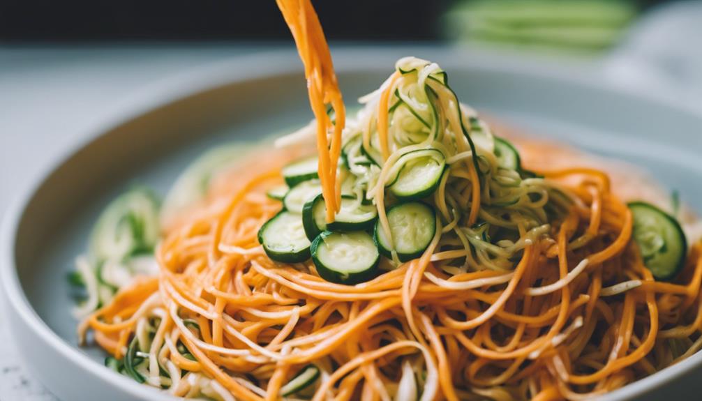 zesty zucchini noodle options