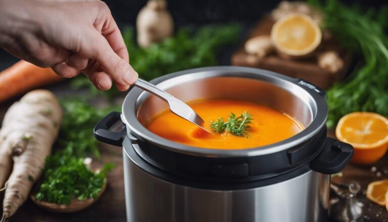 Soup Sous Vide Carrot and Ginger Soup for the AIP Diet