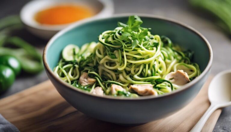 Soup Sous Vide Chicken and Zoodle Soup for the AIP Diet