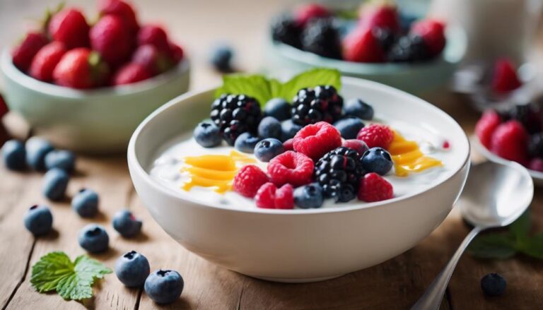 Breakfast Sous Vide Coconut Yogurt With Fresh Berries for the AIP Diet