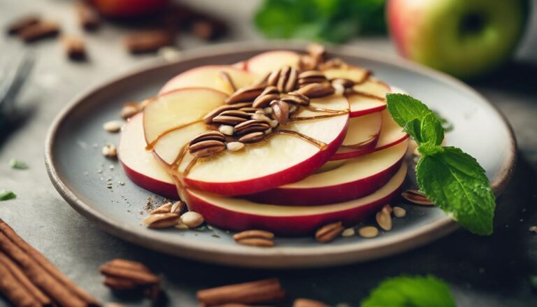 Snack Sous Vide Apple Slices With Sunflower Seed Butter for the AIP Diet