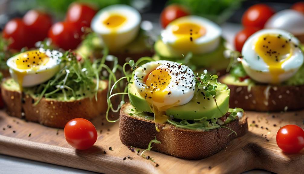 avocado toast sous vide