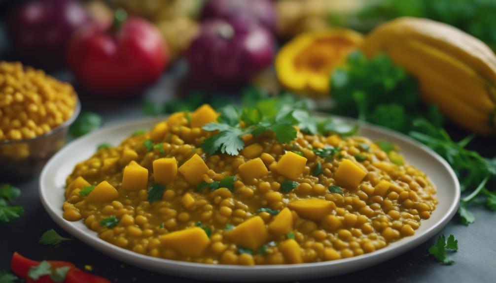 colorful curry for lunch