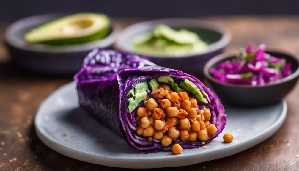 colorful plant based recipe