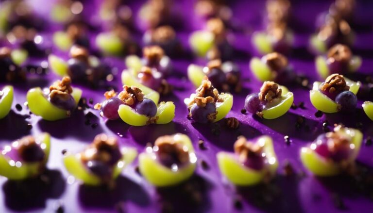 Sous Vide Purple Grape and Walnut Bites for a 7-Day Color Diet Snack