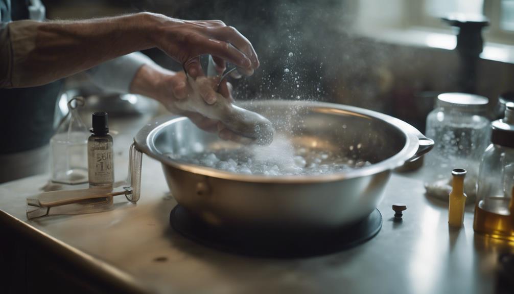 cooking food in vacuum