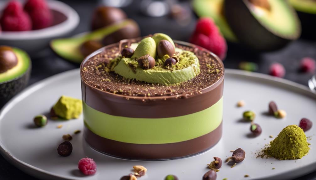 creamy avocado dessert options