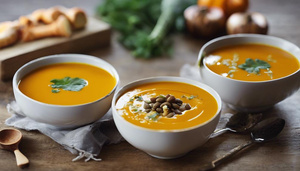 creamy butternut soup ideas