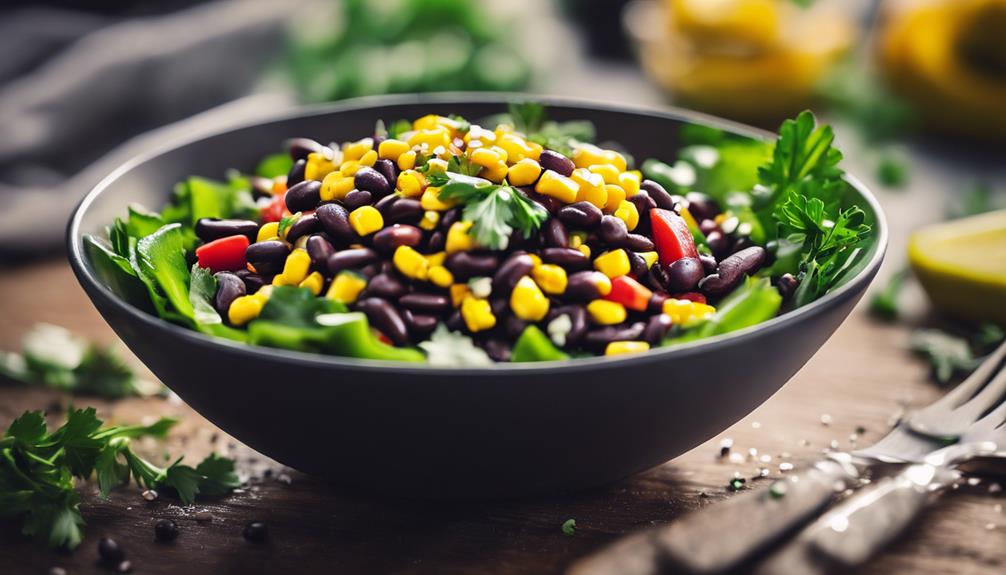 daniel fast black bean salad