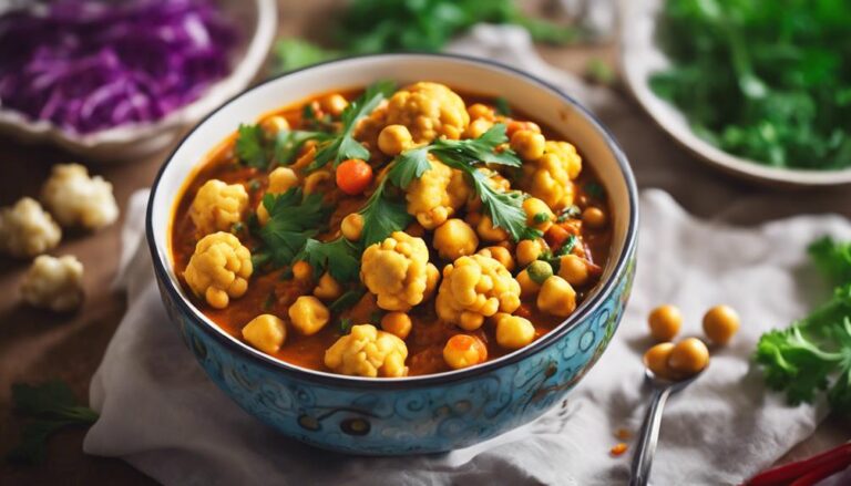 Sous Vide Cauliflower and Chickpea Curry: A Flavorful Daniel Fast Dinner