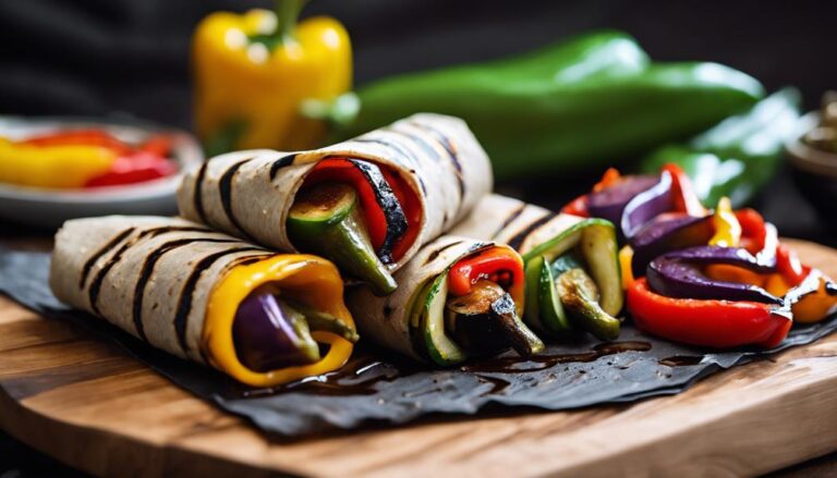 Sous Vide Grilled Veggie Wraps for a Daniel Fast Lunch