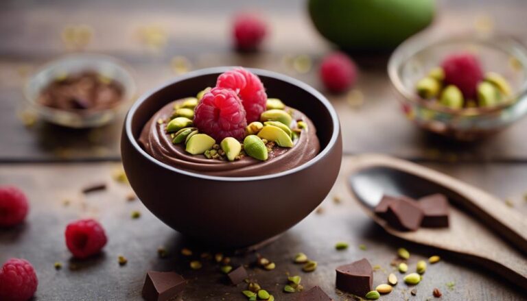 Dessert Sous Vide Dark Chocolate Avocado Mousse for the Scandi Sense Diet