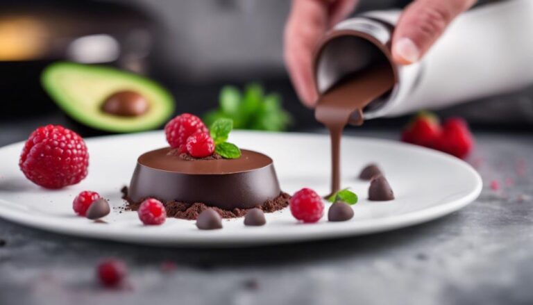 Dessert Sous Vide Dark Chocolate Avocado Mousse for the SuperCarb Diet